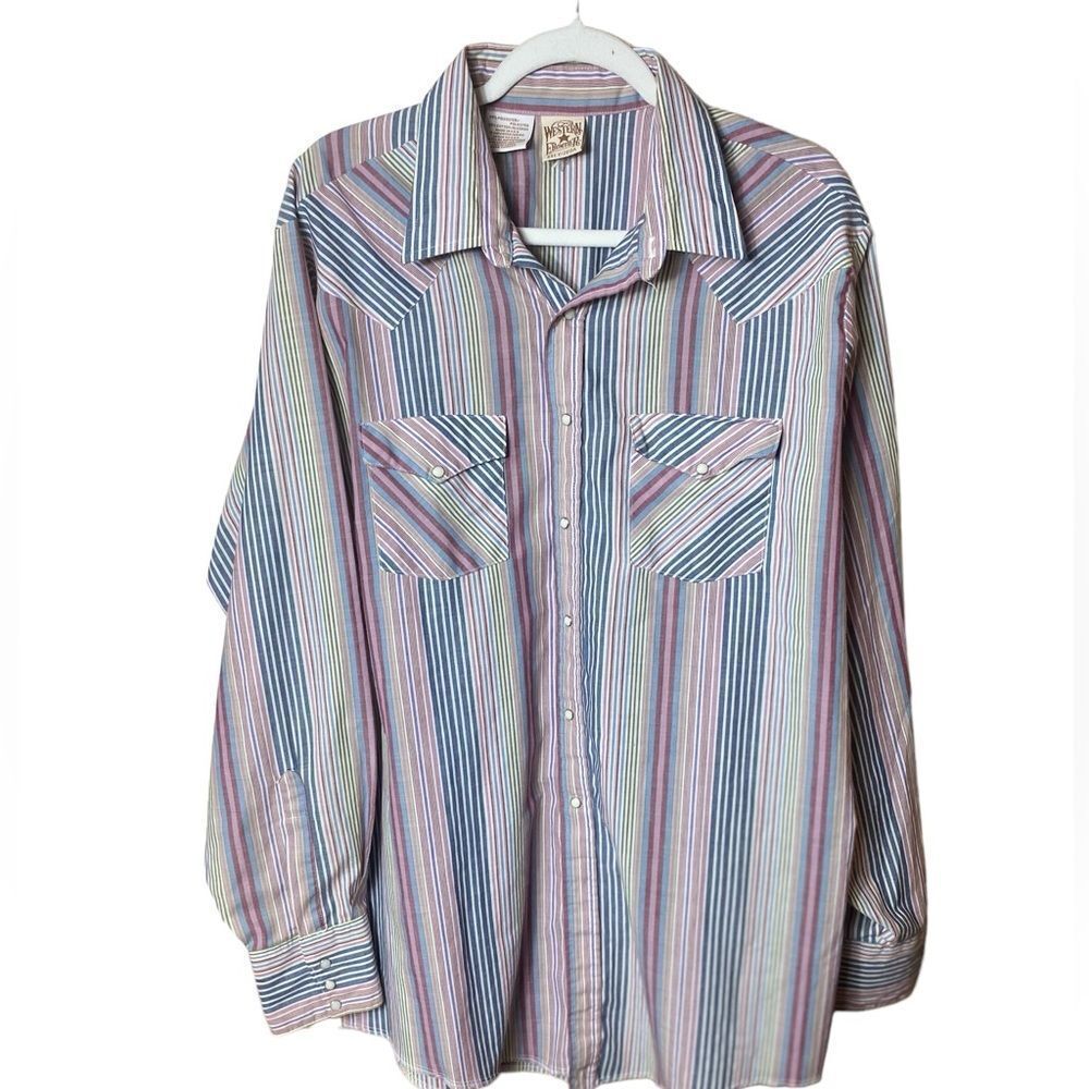 Vintage XXLT Western Pearl Snap.